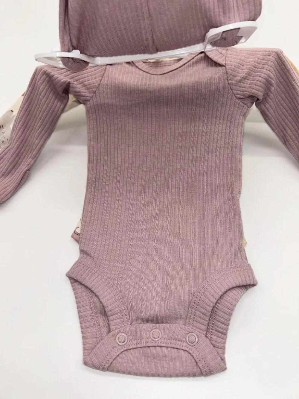 Carter's Girls Newborn Animal Themed Long Sleeve Bodysuit Outfit Set